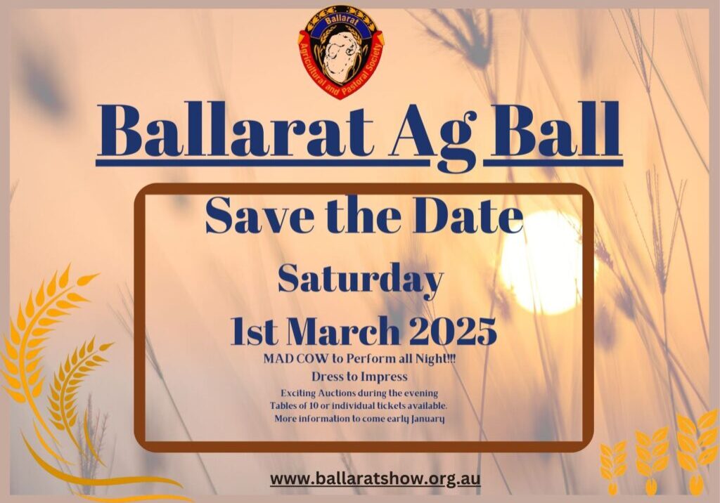 Ag Ball Advert 2025